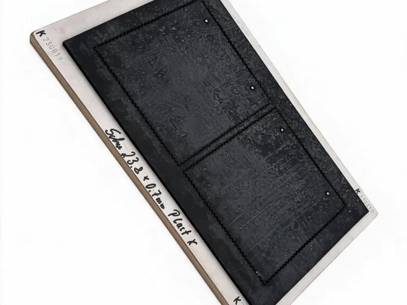 Custom cut parts using die-cut tooling
