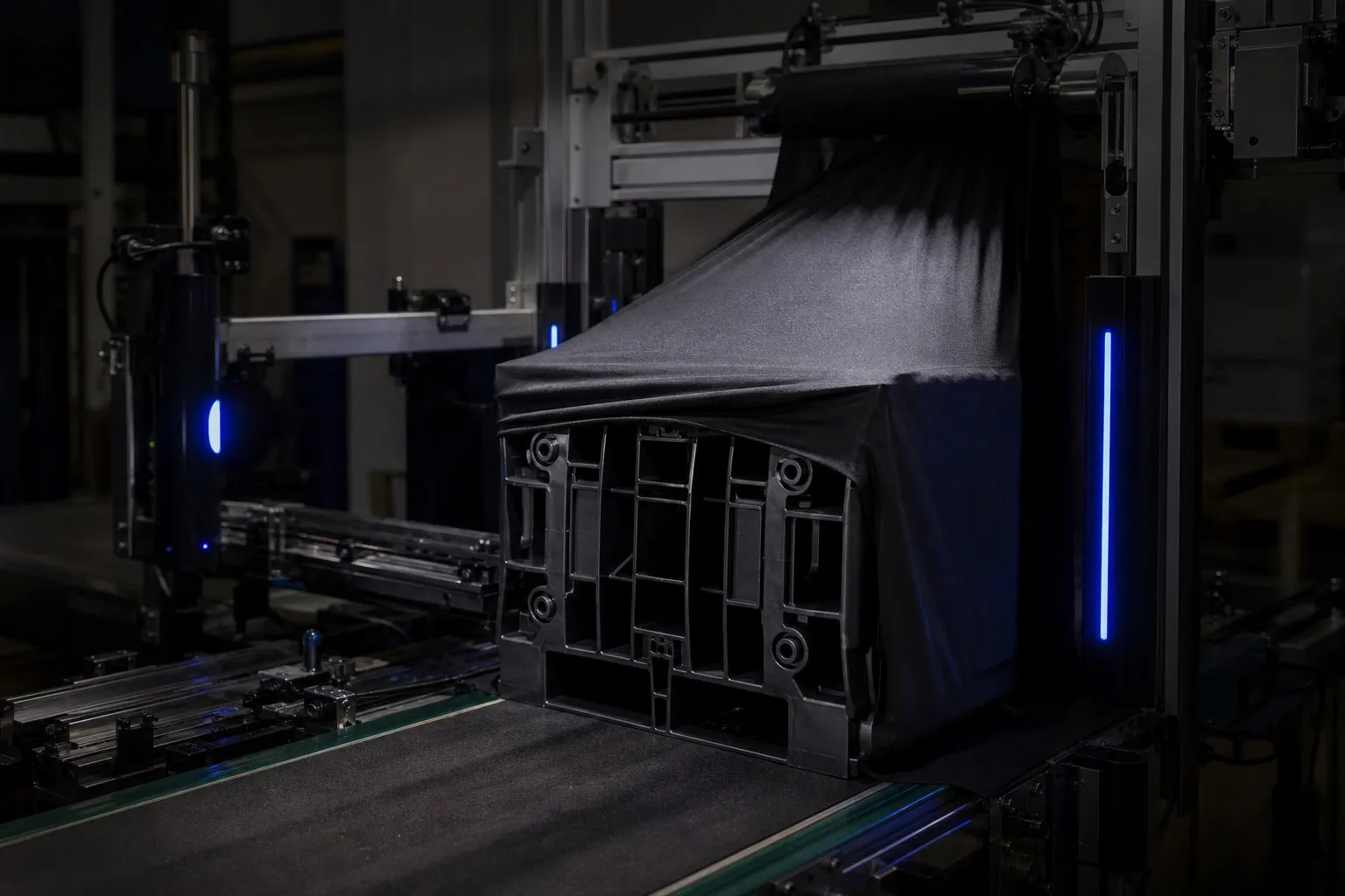 Lamination process in production